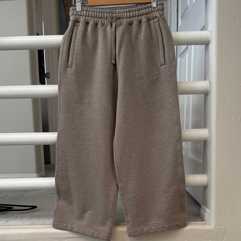 Aime Leon Dore Taupe Cropped Sweatpants